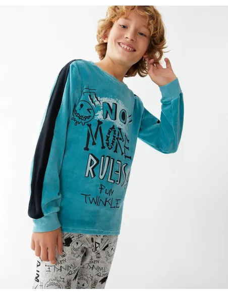 Pijama Niño M/L Tundosado Rules